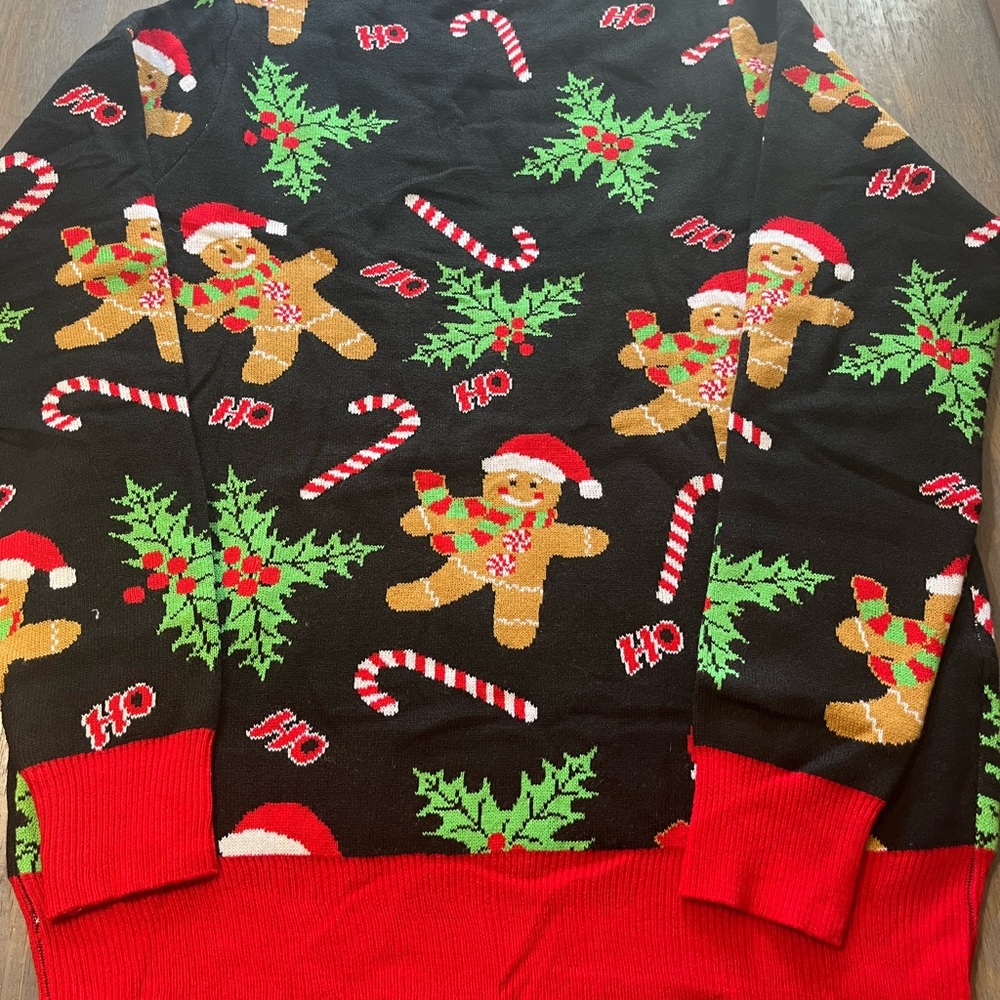 CHRISTMAS SWEATER MEN SZ M UNISEX NEW ugly Christmas sweater - Picture 3 of 4